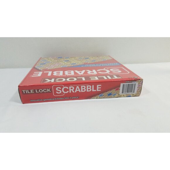 SCRABBLE Tile Lock Crossword Game Family Game Night Kids 8+ & Adults - Picture 3 of 11
